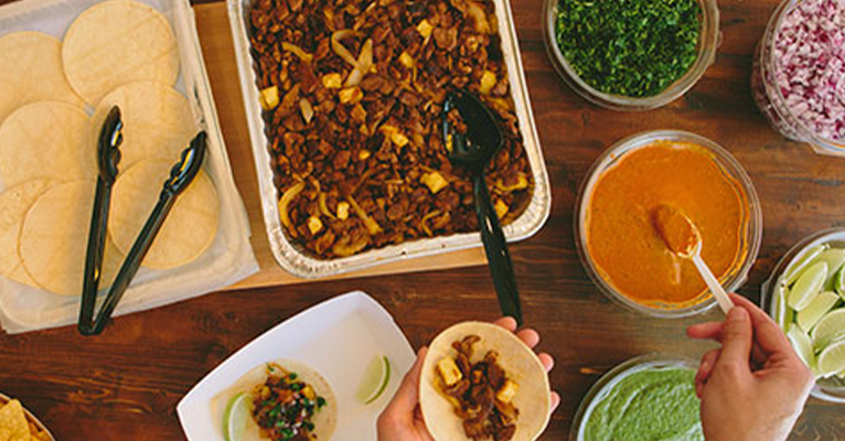 Anna's Taqueria - tacos al pastor - catering