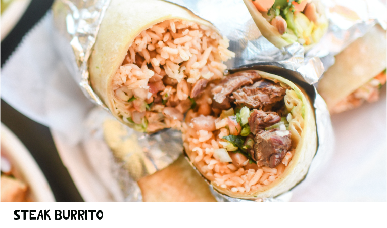 Anna's Taqueria - Steak Burrito